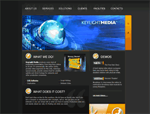 Tablet Screenshot of keylightmedia.com